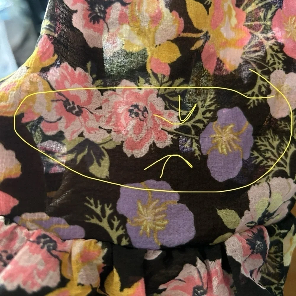 Free People Maybel Blouse-XS - Picture 8 of 11